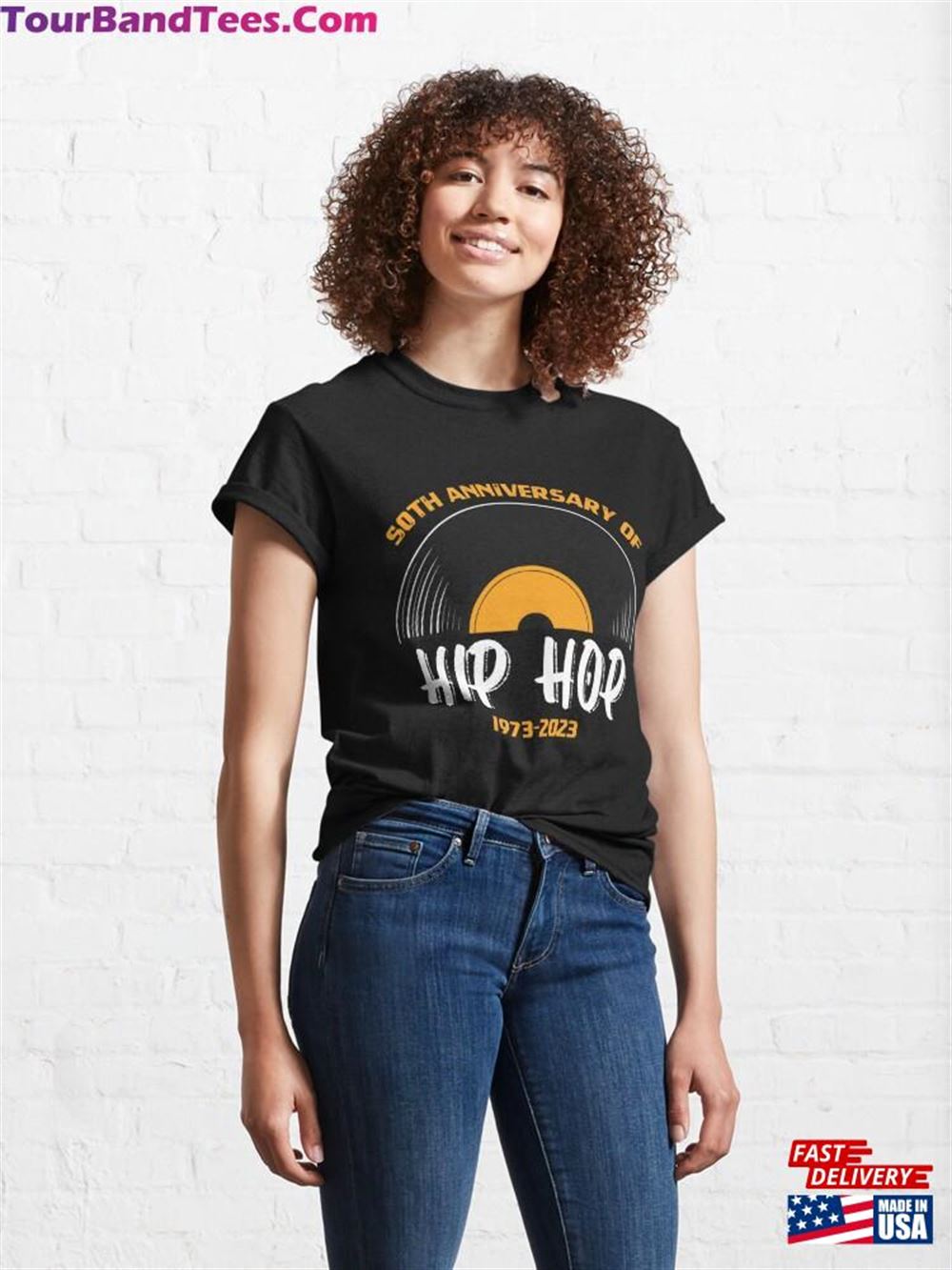 Years Hip Hop Music Vinyl Retro 50Th Anniversary Celebration Classic T-Shirt Unisex Sweatshirt 29Uf116803 – Utopia Fashion