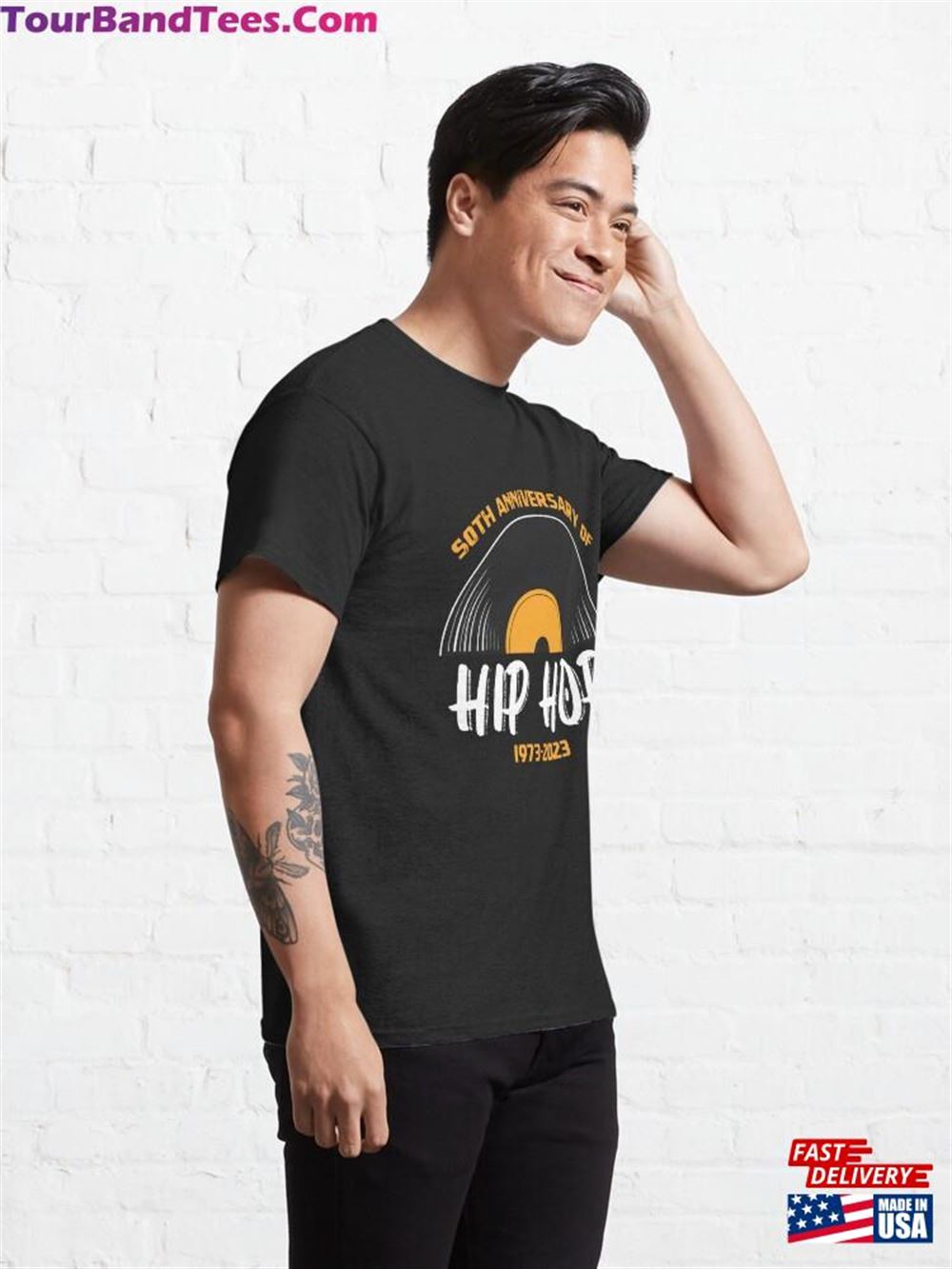 Years Hip Hop Music Vinyl Retro 50Th Anniversary Celebration Classic T-Shirt Unisex Sweatshirt 29Uf116803 – Utopia Fashion