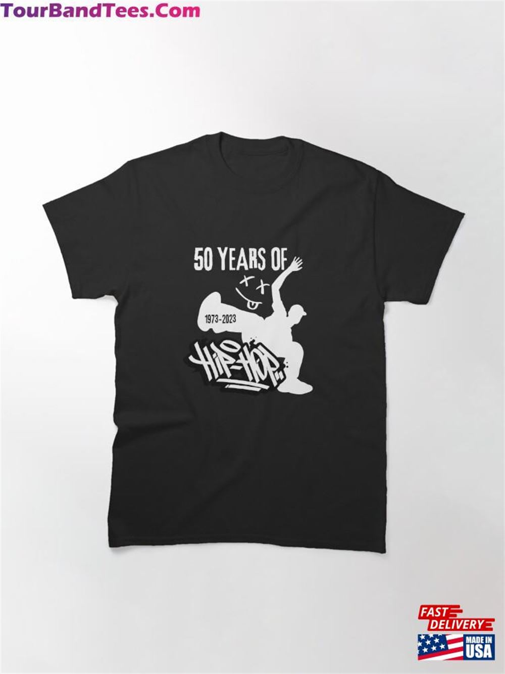 Years Of Hip Hop 50Th Anniversary Graffiti Classic T-Shirt Sweatshirt 29Uf116523 – Utopia Fashion