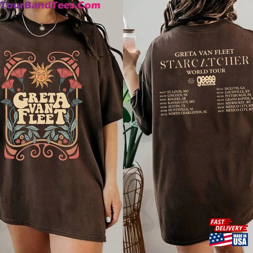 90S Greta Van Fleet Band Shirt World Tour Merch Unisex Hoodie 29Uf093219 – Utopia Fashion