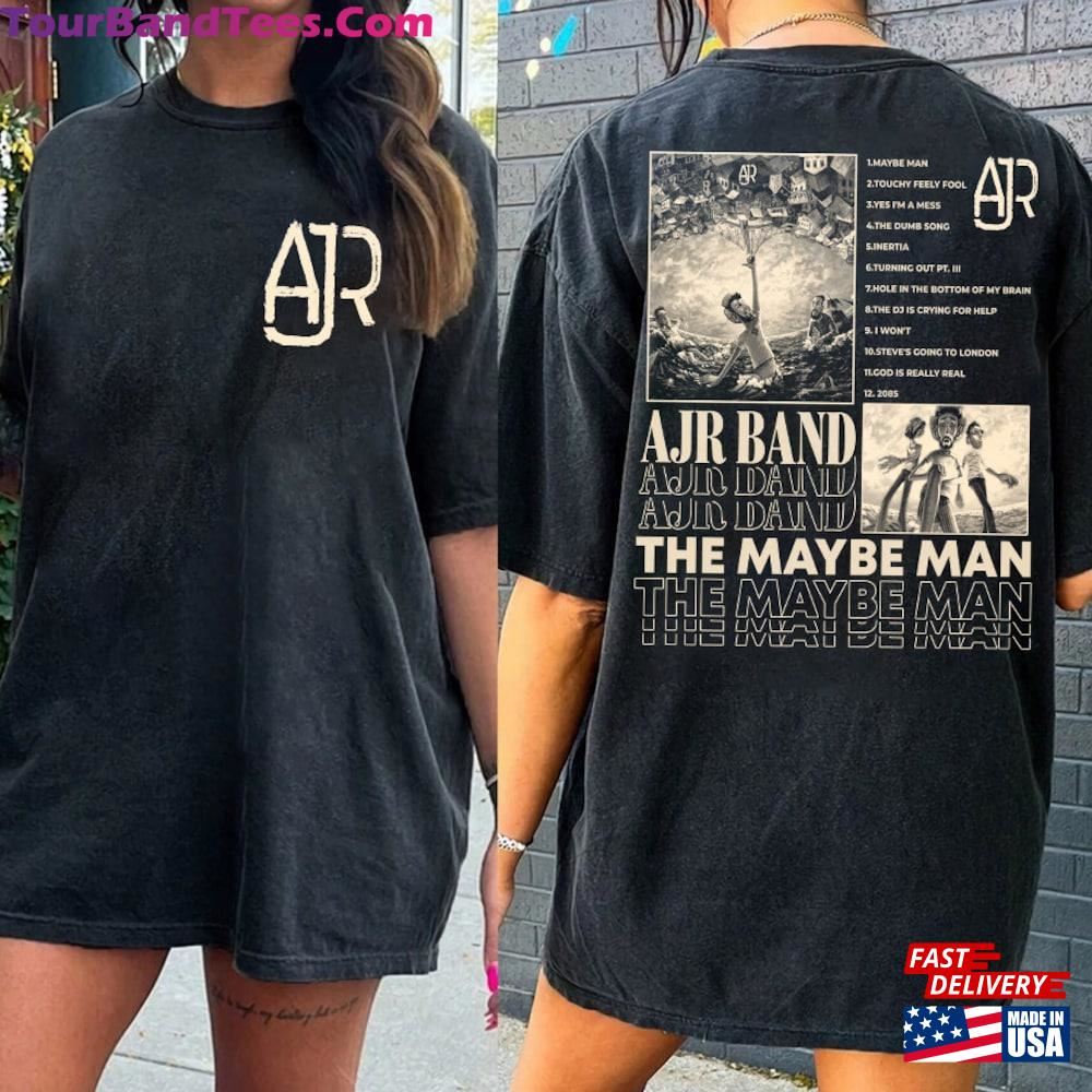 90S Vintage A J R Both Sides Shirt Brothers Band Bootleg The Maybe Man Tour Sweatshirt T-Shirt 29Uf116813 – Utopia Fashion