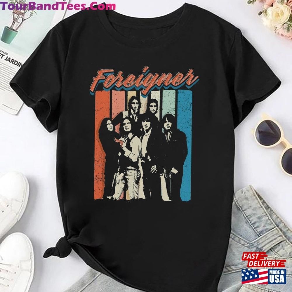 90S Vintage Rock Band Foreigner Shirt Bootleg Tour Tee Sweatshirt Unisex 29Uf098008 – Utopia Fashion