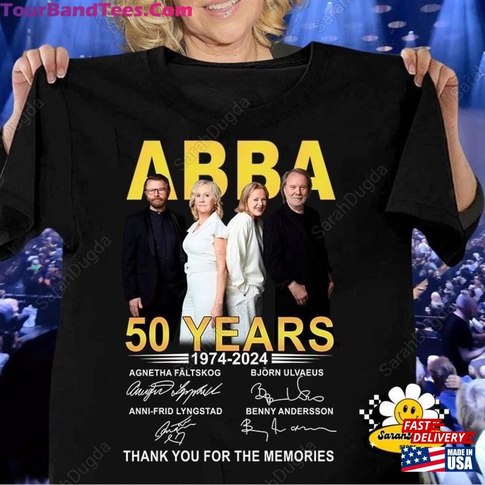 A Bb Shirt Abba Years Anniversary Band T-Shirt Sweatshirt 29Uf117140 – Utopia Fashion