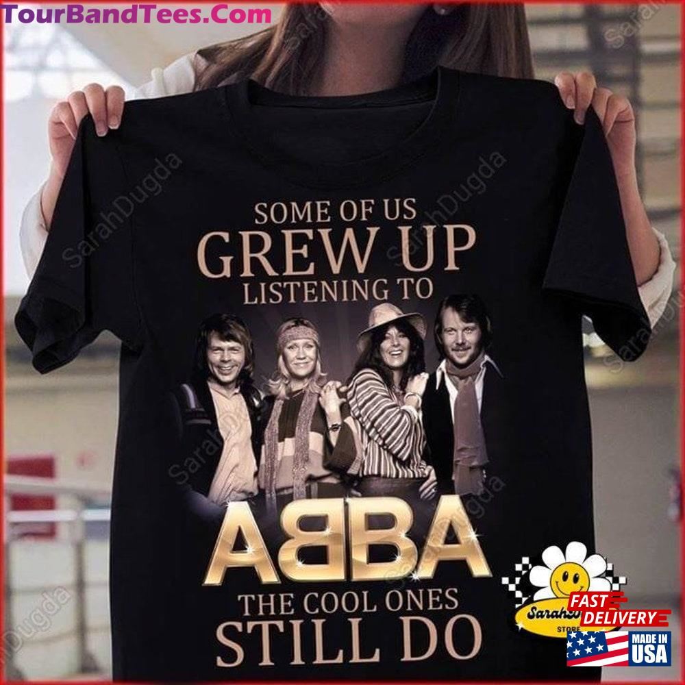 A Bb Shirt Abba Listening T-Shirt Band Hoodie 29Uf092796 – Utopia Fashion