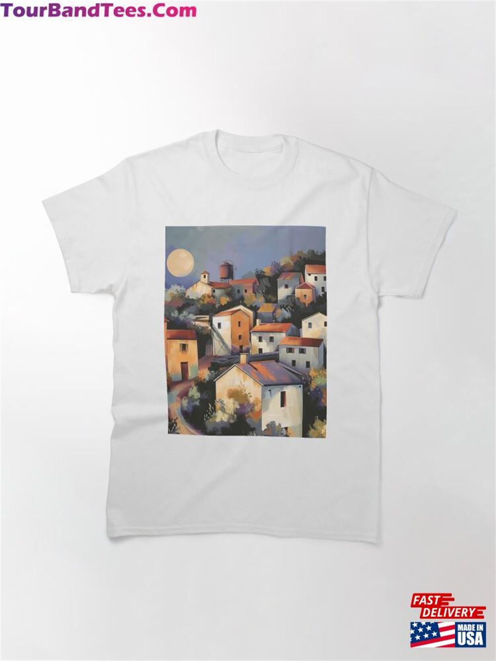 A City View Design Art Classic T-Shirt 29Uf092871 – Utopia Fashion