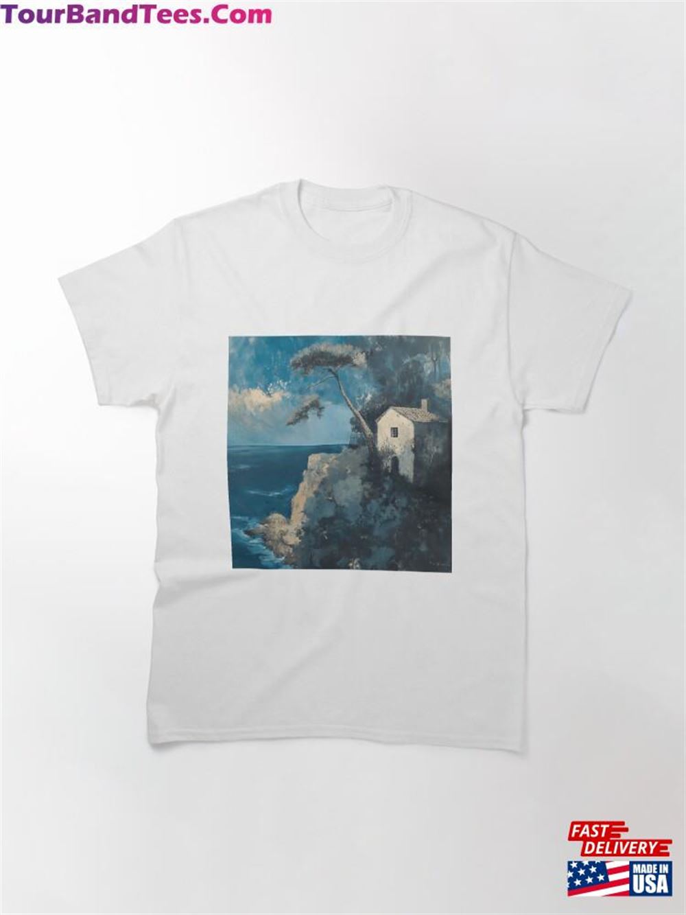 A House By The Sea Classic T-Shirt Unisex 29Uf092164 – Utopia Fashion