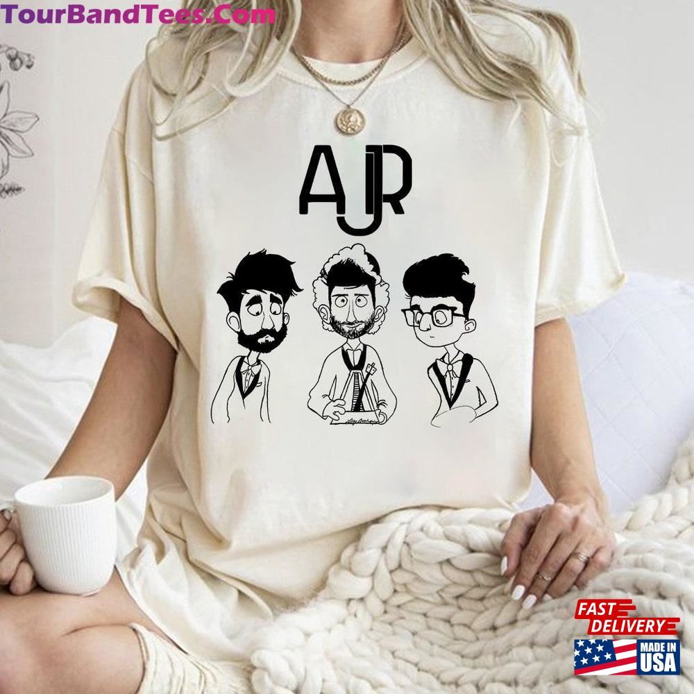 A J R Band Shirt The Click Album Members Chibi Sweatshirt T-Shirt 29Uf116976 – Utopia Fashion