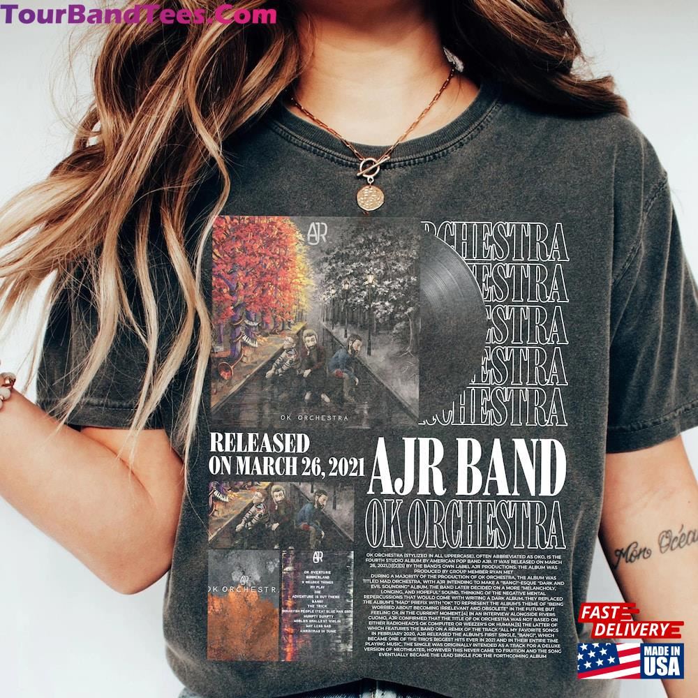 A J R Chibi Members Shirt Rock Band Concert Tour T-Shirt Unisex 29Uf106205 – Utopia Fashion