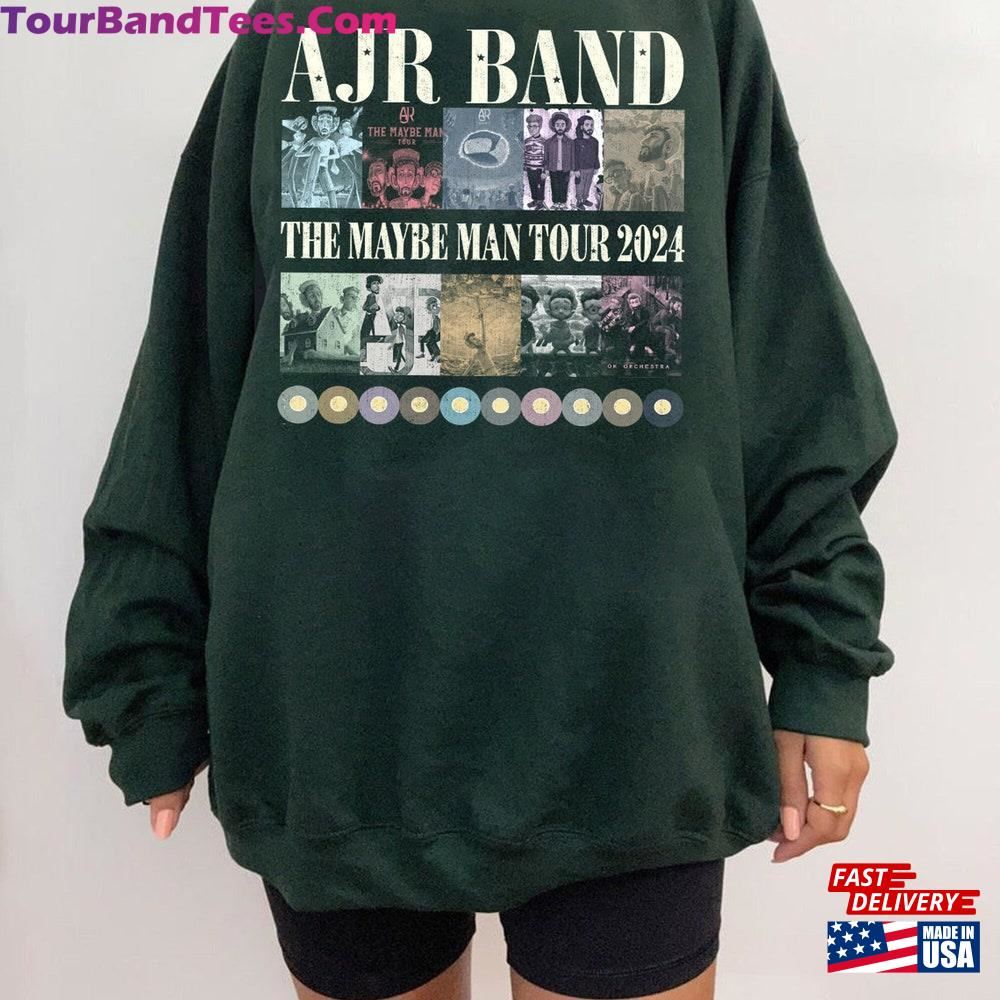 A J R Music Band Shirt Retro Funny Concert Tour Unisex Sweatshirt 29Uf116306 – Utopia Fashion