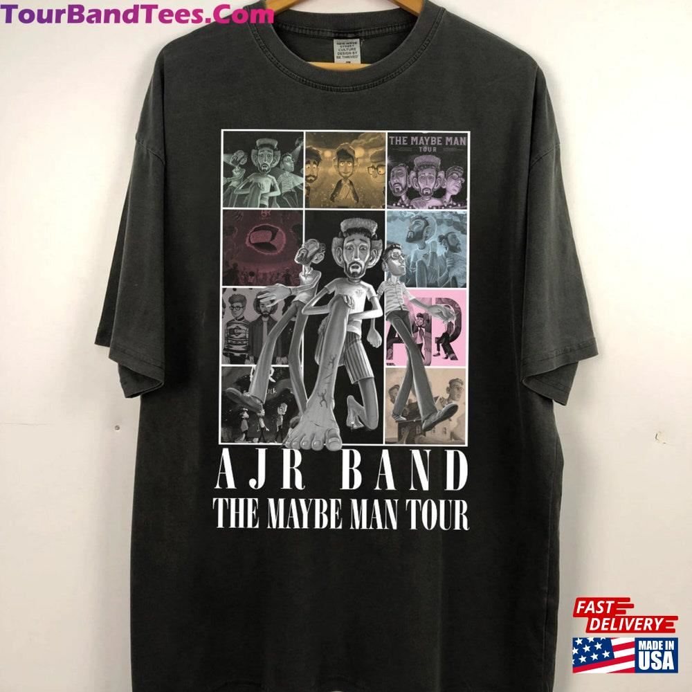 A J R Music Band Shirt Vintage 90S The Maybe Man Tour Unisex T-Shirt 29Uf116679 – Utopia Fashion