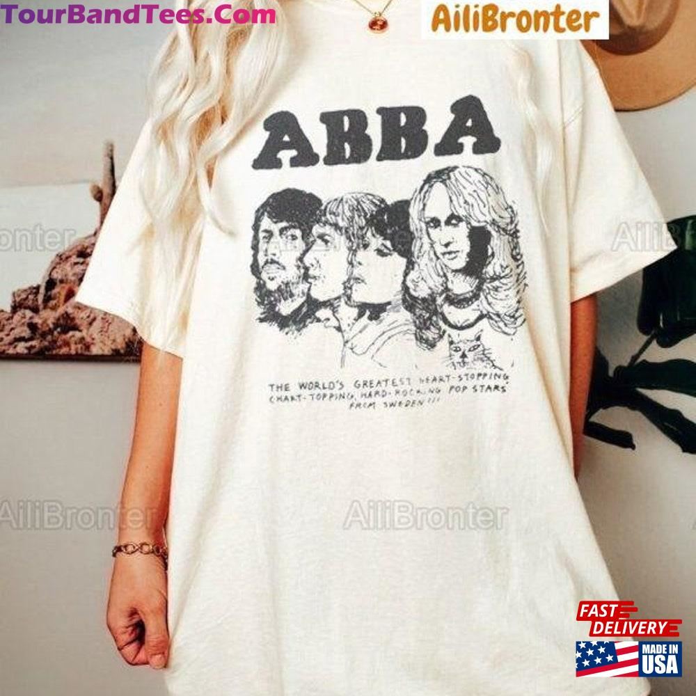 Abba Shirt Vintage Pop Music T-Shirt Unisex 29Uf102218 – Utopia Fashion