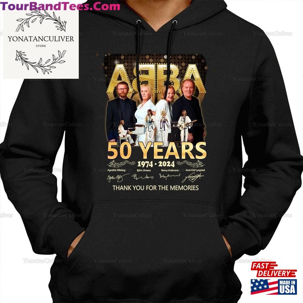 Abba Tee Years Thank You For The Memories T-Shirt Tour Shirt Classic 29Uf115575 – Utopia Fashion