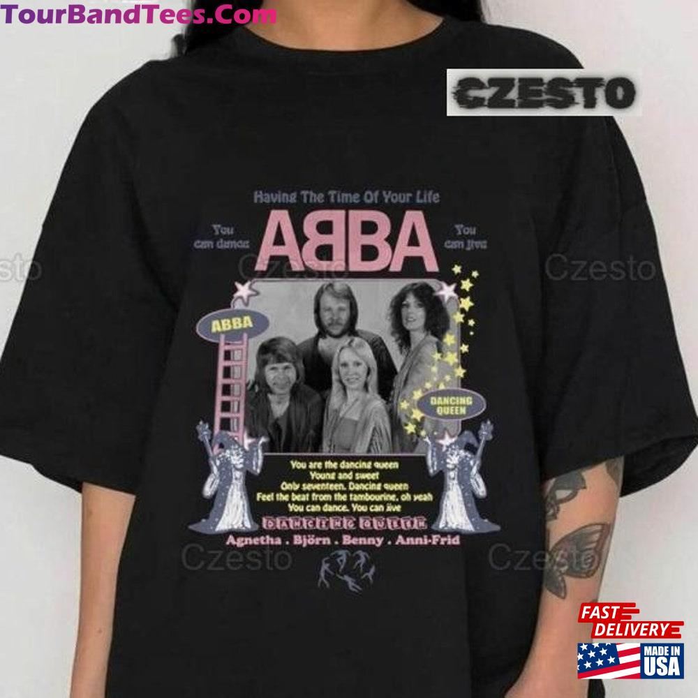 Abba The Tour Shirt Vintage Music Unisex T-Shirt 29Uf095914 – Utopia Fashion