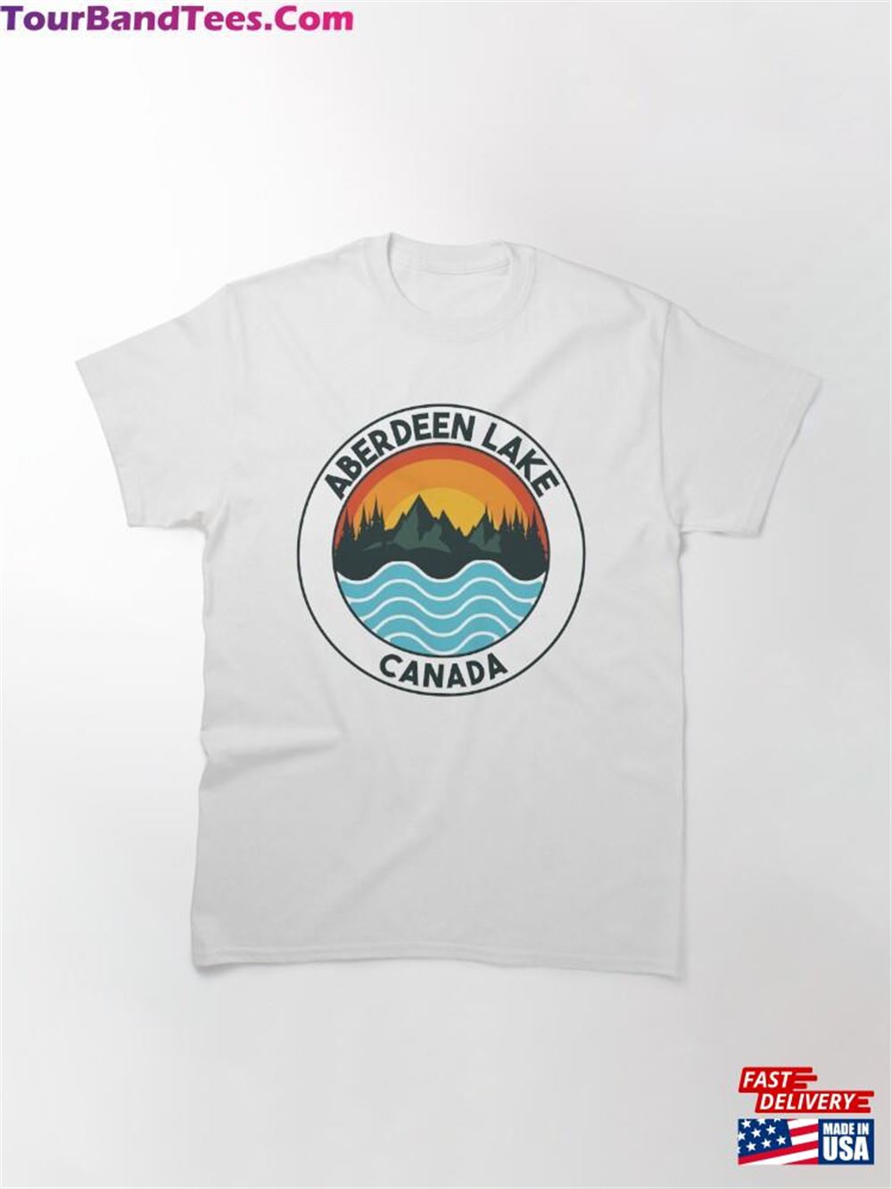 Aberdeen Lake Saskatchewan Canada Classic T-Shirt 29Uf092259 – Utopia Fashion