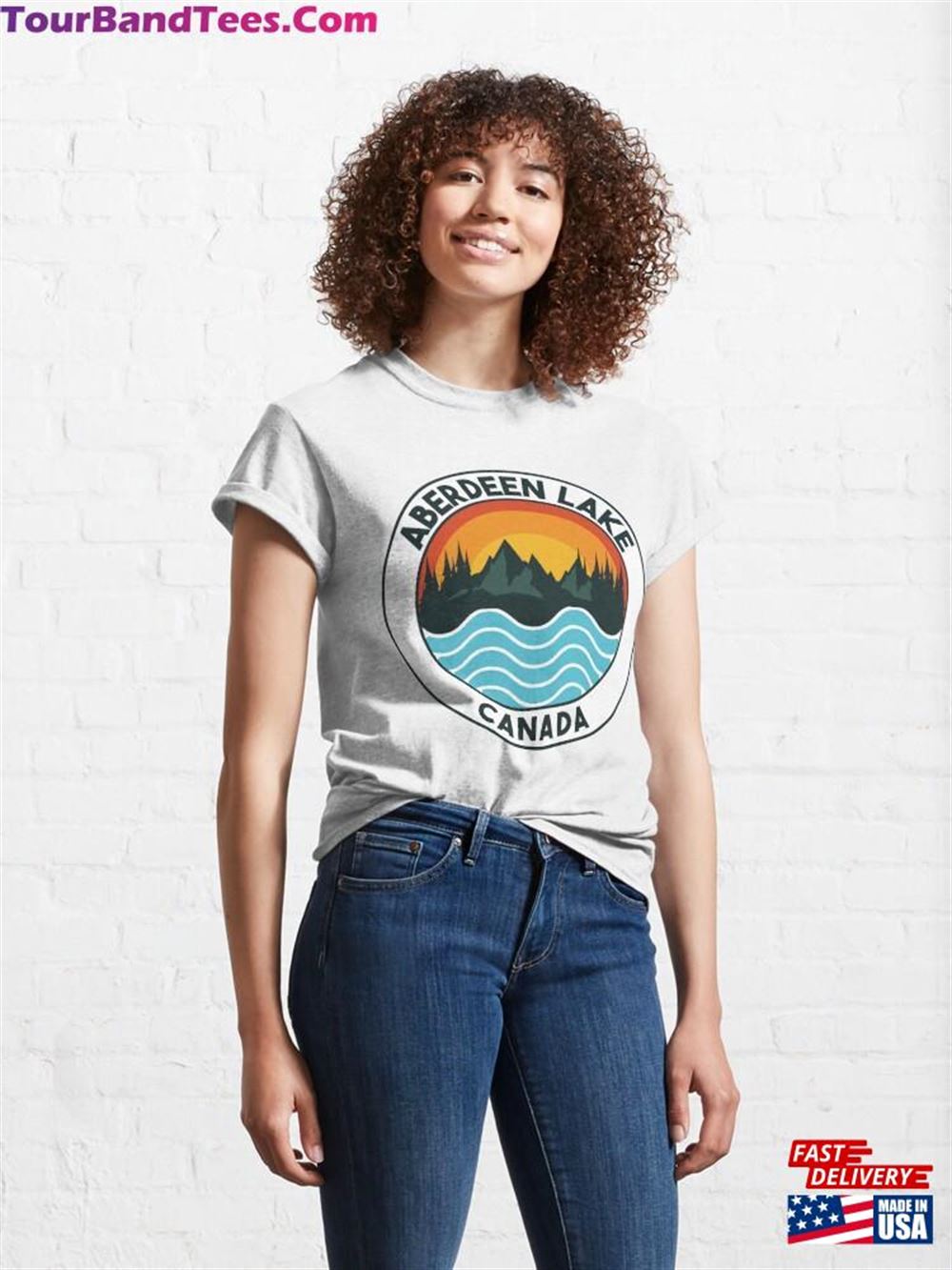 Aberdeen Lake Saskatchewan Canada Classic T-Shirt 29Uf092259 – Utopia Fashion