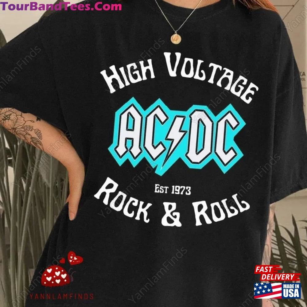 Ac Dc High Voltage Shirt T-Shirt Hoodie 29Uf096421 – Utopia Fashion