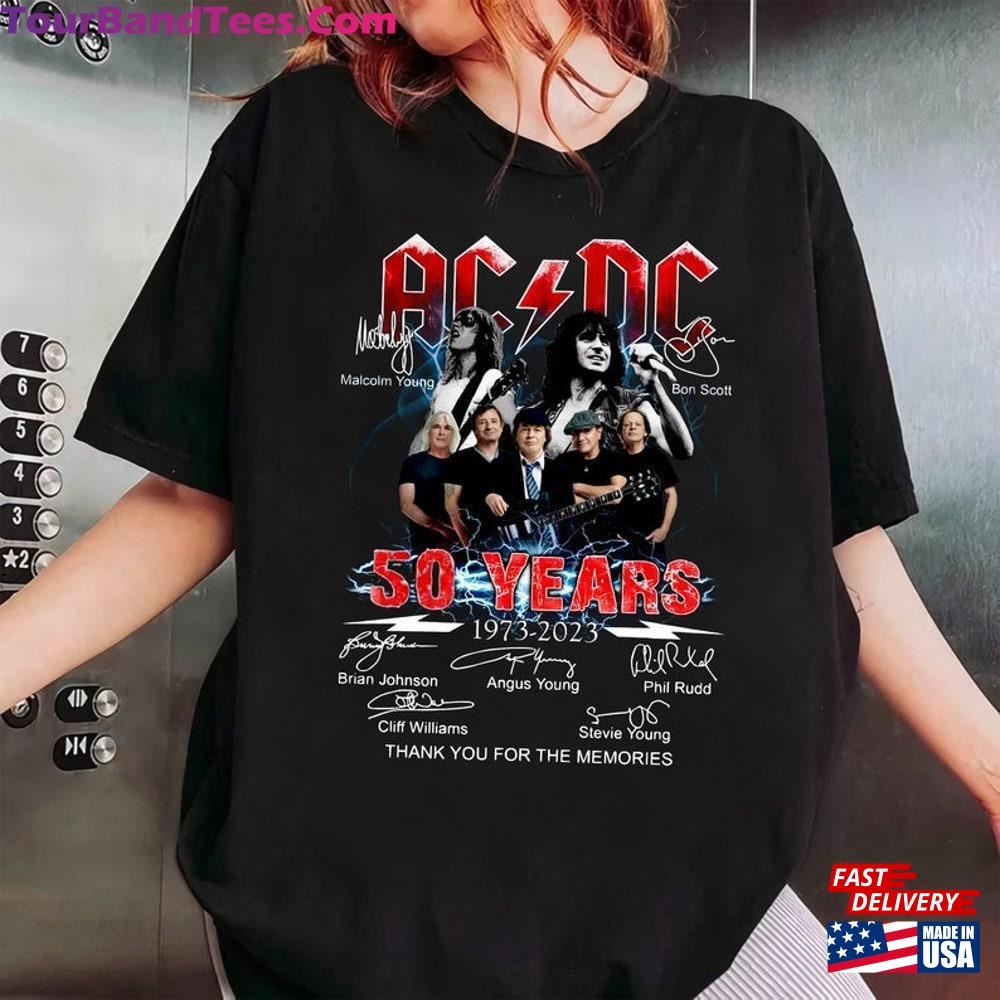 Acdc Band 50Th Anniversary Shirt Full Sweatshirt Classic 29Uf098244 – Utopia Fashion