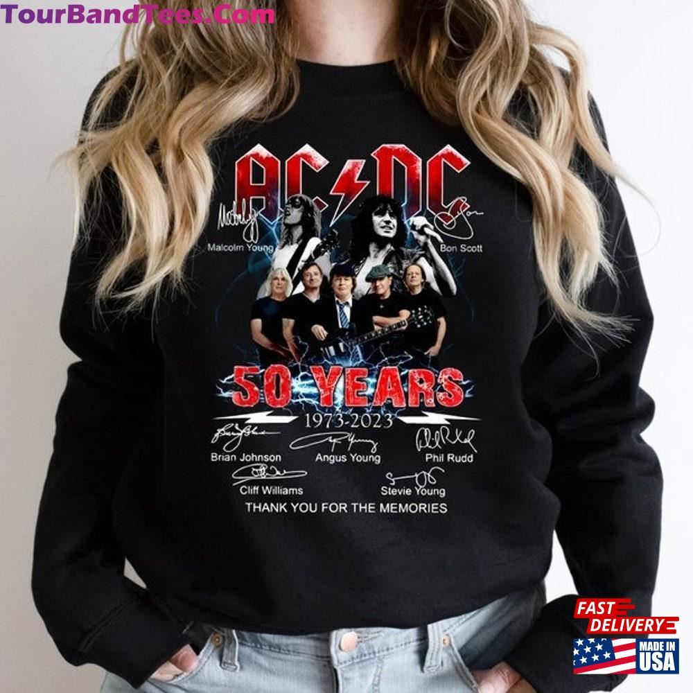 Acdc Band 50Th Anniversary Shirt Full Sweatshirt Classic 29Uf098244 – Utopia Fashion