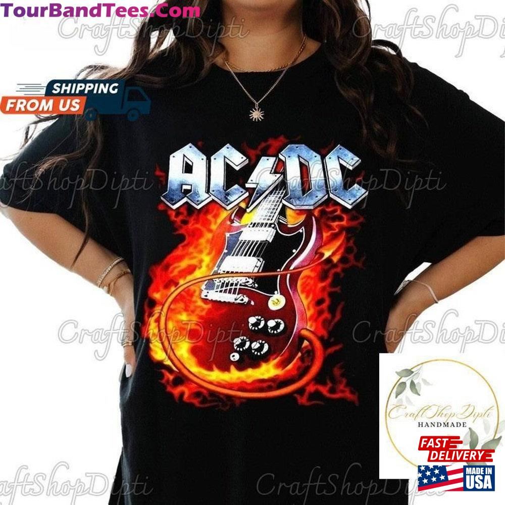 Acdc Band 51St Anniversary Signatures T-Shirt Pwr Up World Tour Sweatshirt Hoodie Unisex 29Uf102337 – Utopia Fashion