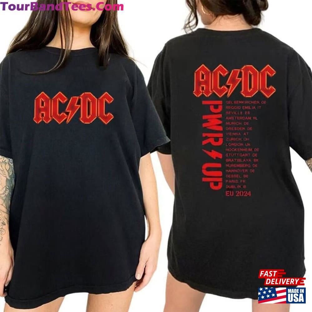 Acdc Band World Tour Shirt Rock Pwr Up Fan Hoodie Sweatshirt 29Uf102138 – Utopia Fashion