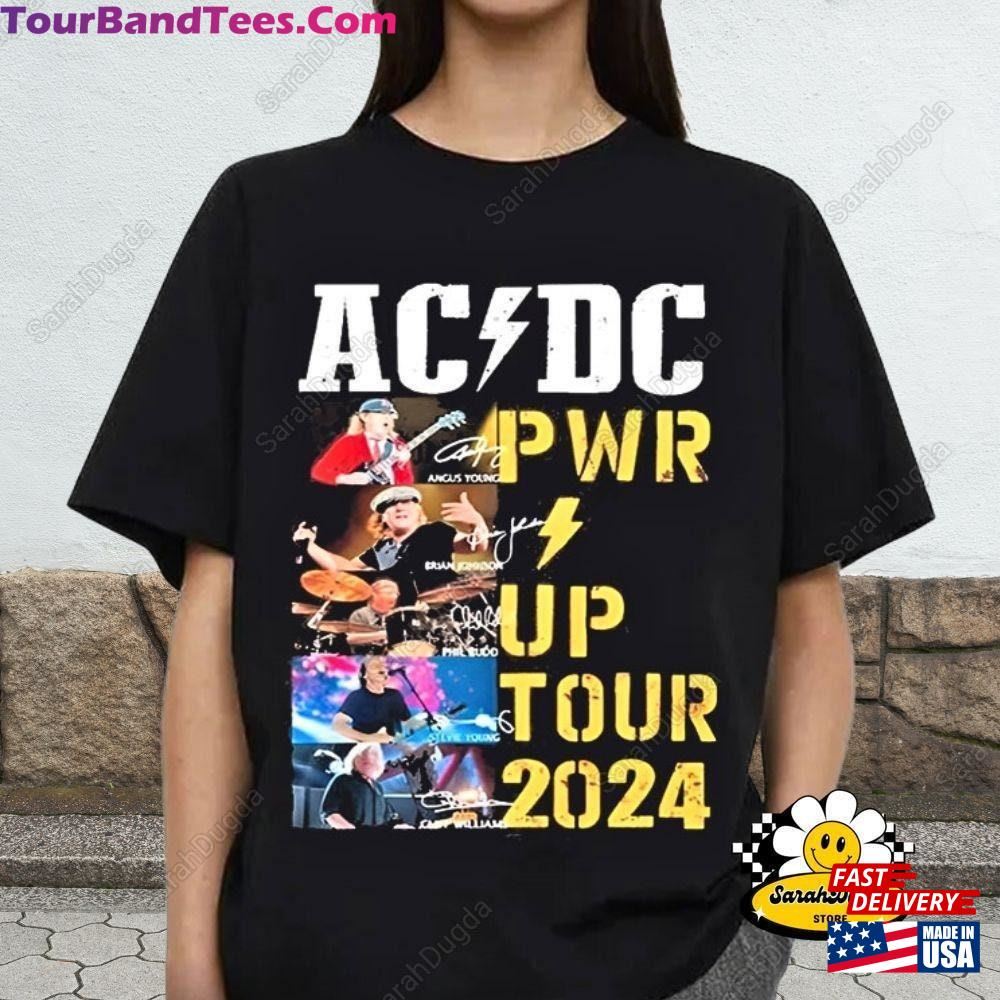 Acdc Pwr Up Tour Shirt T-Shirt Sweatshirt Classic 29Uf110965 – Utopia Fashion