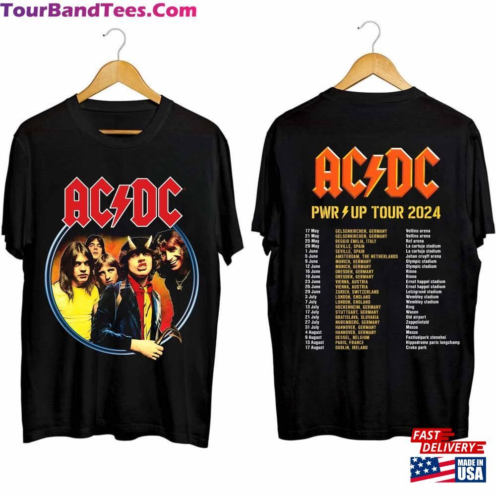 Acdc Pwr Up World Tour Shirt Rock Band Sweatshirt Unisex 29Uf092359 – Utopia Fashion