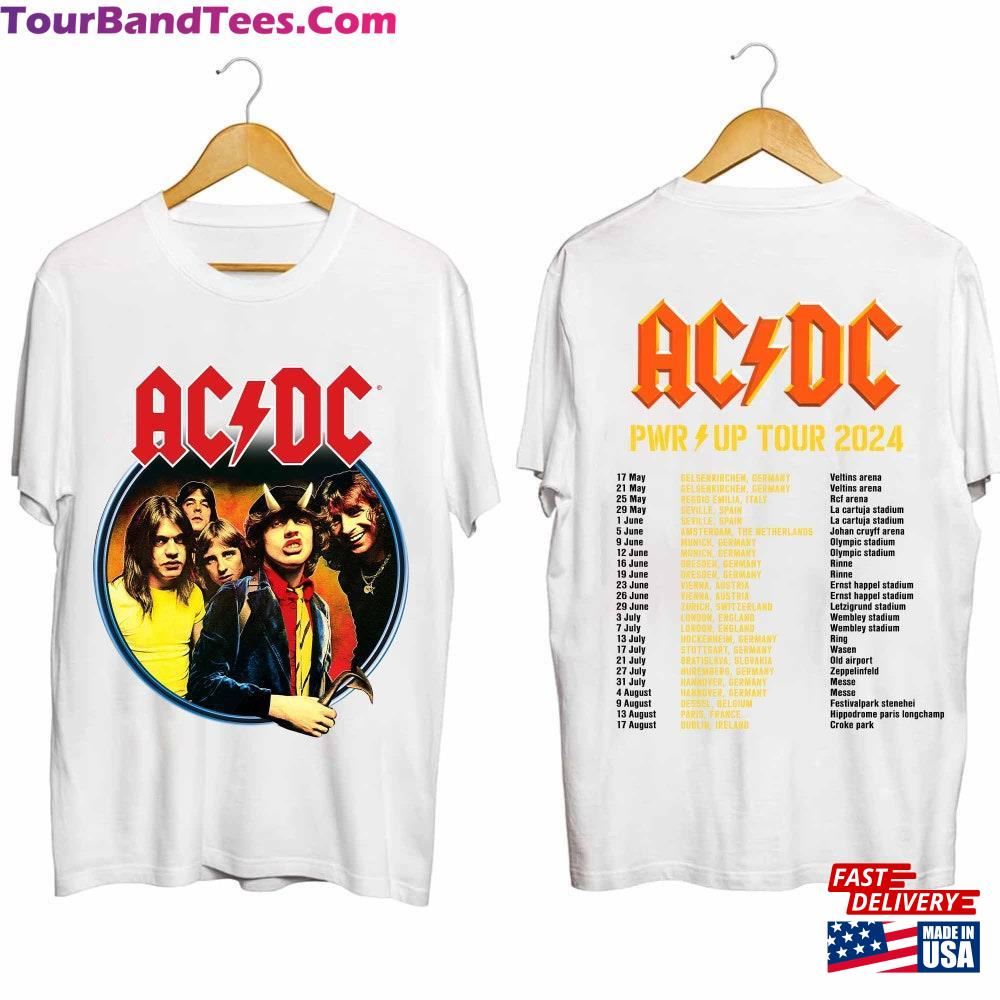 Acdc Pwr Up World Tour Shirt Rock Band Sweatshirt Unisex 29Uf092359 – Utopia Fashion