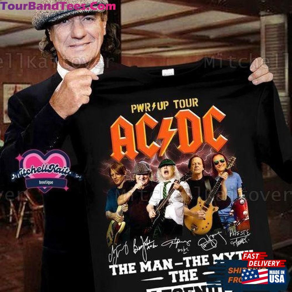 Acdc Pwr Up World Tour Shirt Rock Band Unisex Hoodie 29Uf106829 – Utopia Fashion