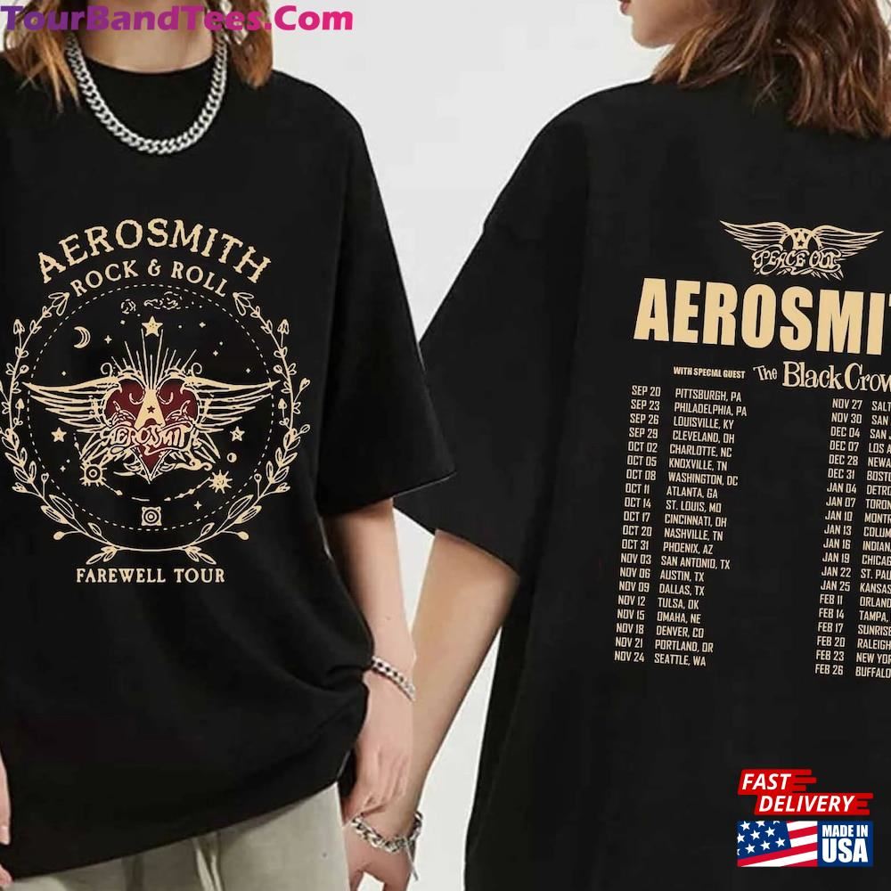 Aerosmith North American Farewell Tour Shirt Band Fan Hoodie Classic 29Uf117605 – Utopia Fashion