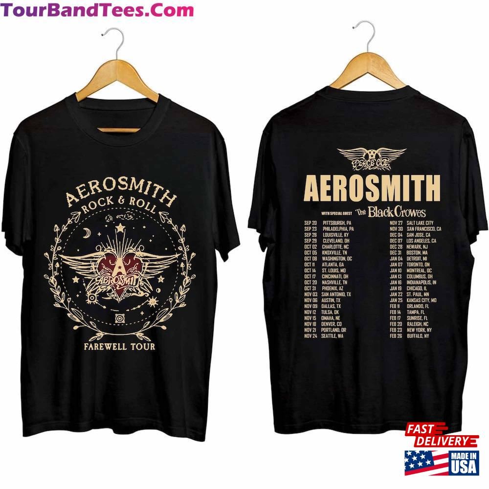 Aerosmith North American Farewell Tour Shirt Band Fan Hoodie Unisex 29Uf116146 – Utopia Fashion