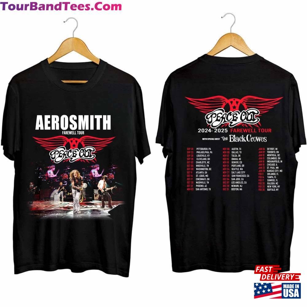 Aerosmith North American Farewell Tour Shirt Band Fan T-Shirt Sweatshirt 29Uf106374 – Utopia Fashion