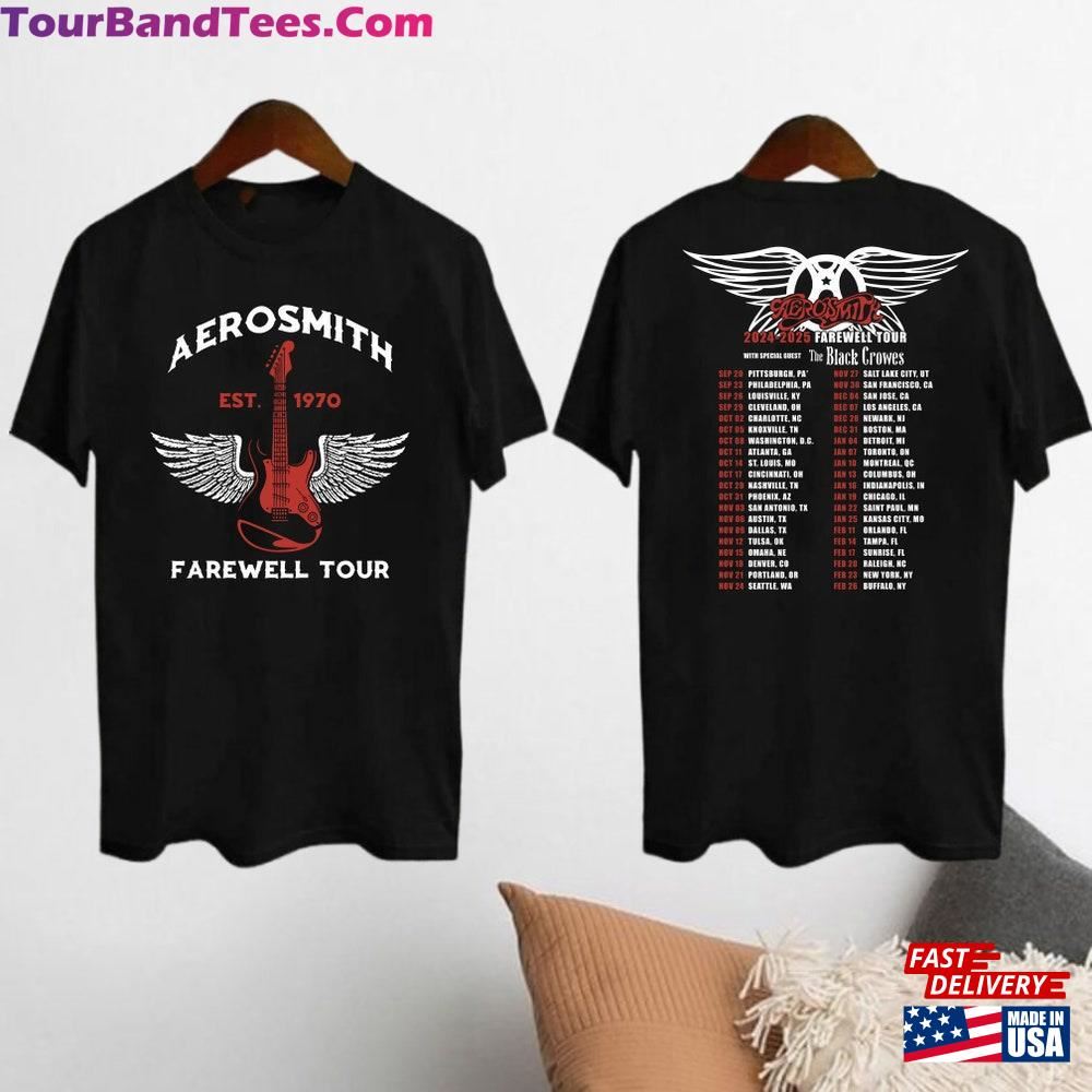 Aerosmith Tour T-Shirt Peace Out Farewell Shirt Hoodie Unisex 29Uf096966 – Utopia Fashion