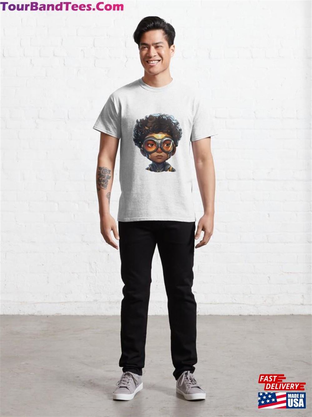 Afrofuturism High Tech Boy Classic T-Shirt Unisex 29Uf106501 – Utopia Fashion