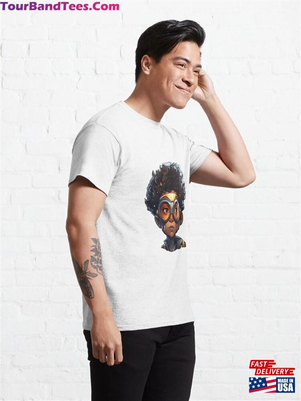 Afrofuturism High Tech Boy Classic T-Shirt Unisex 29Uf106501 – Utopia Fashion