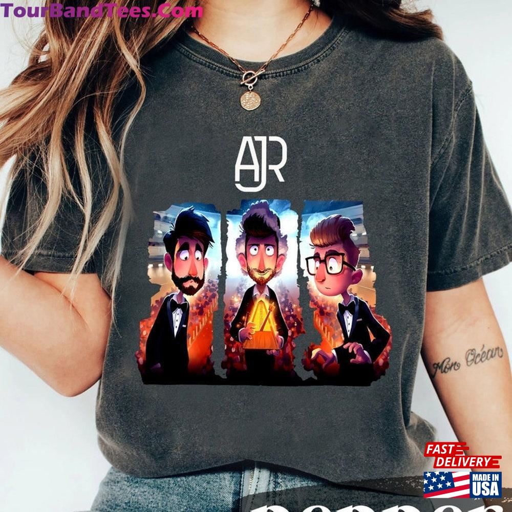 Ajr Band Shirt Members Chibi The Maybe Man Tour Sweatshirt T-Shirt 29Uf106207 – Utopia Fashion