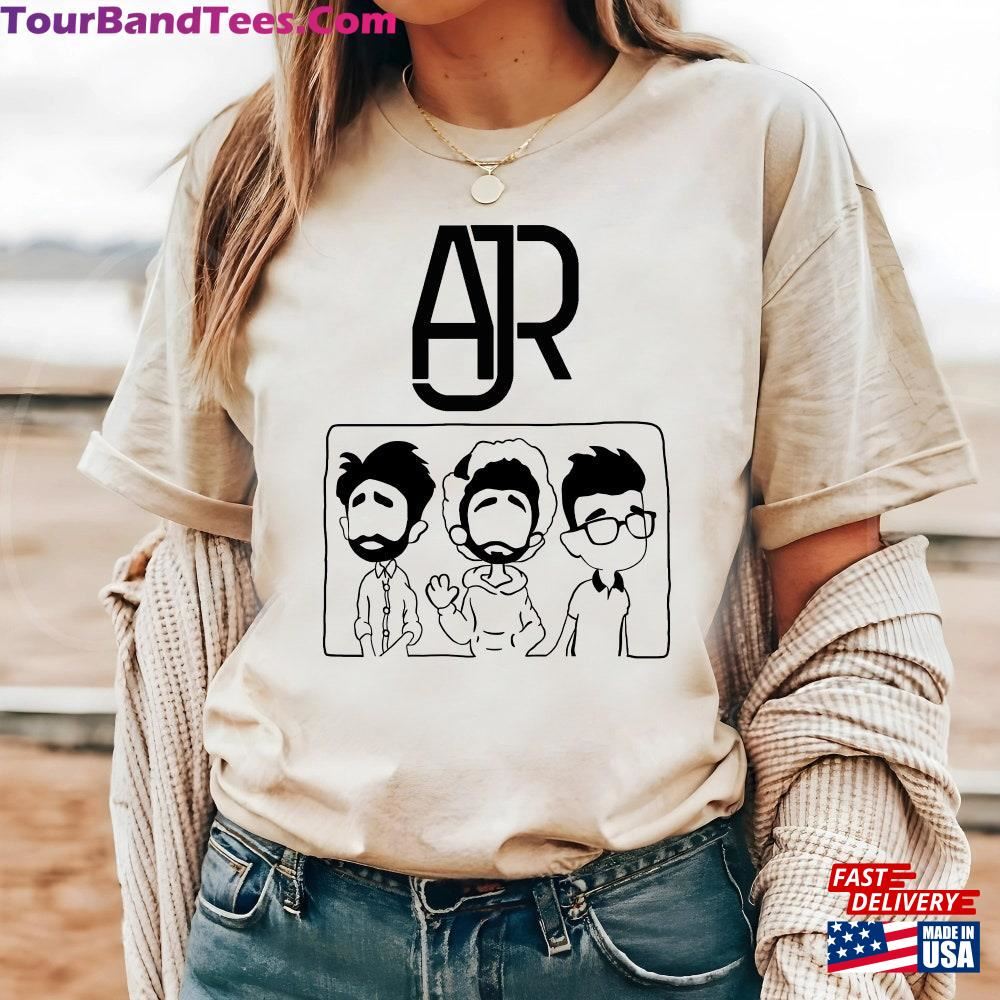 Ajr Band T-Shirt The Click Album Shirt Members Chibi Classic Sweatshirt 29Uf117914 – Utopia Fashion