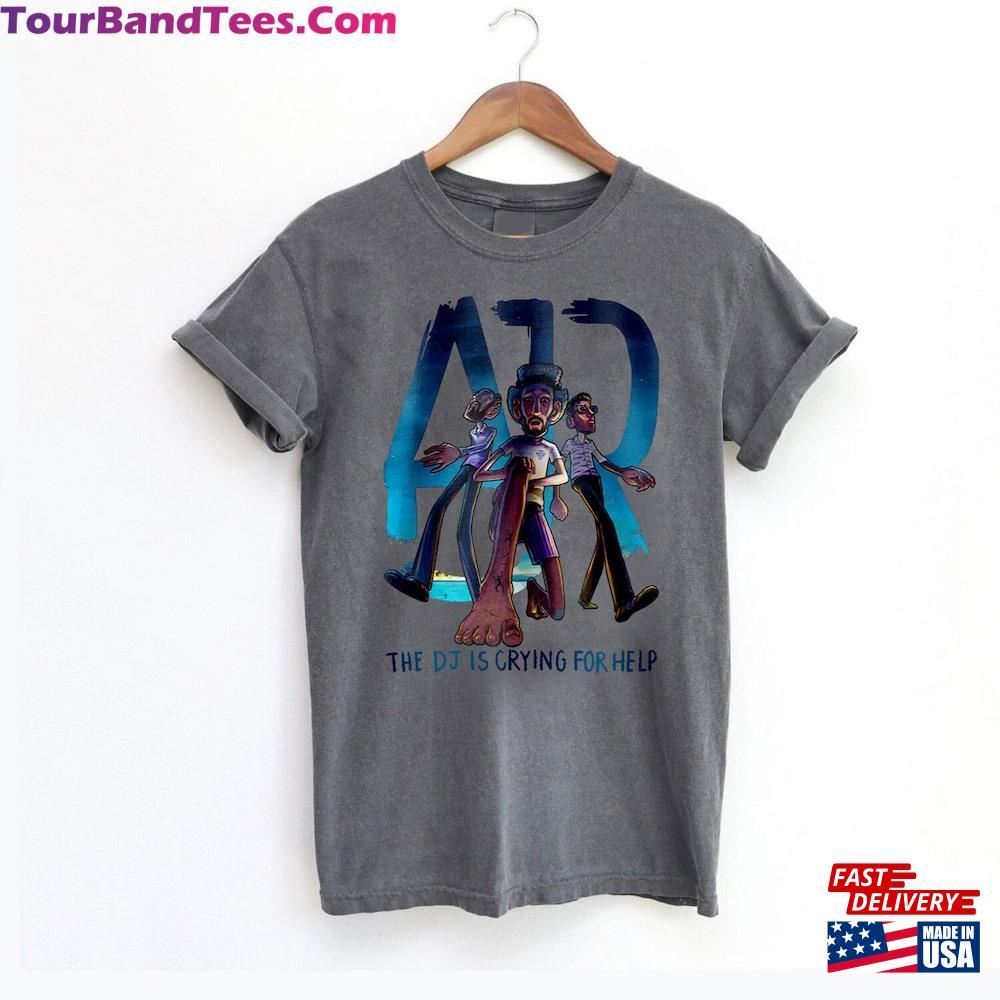 Ajr Band Tour Shirt The Dj Is Crying For Help Chibi Member Fan Sweatshirt T-Shirt 29Uf092791 – Utopia Fashion