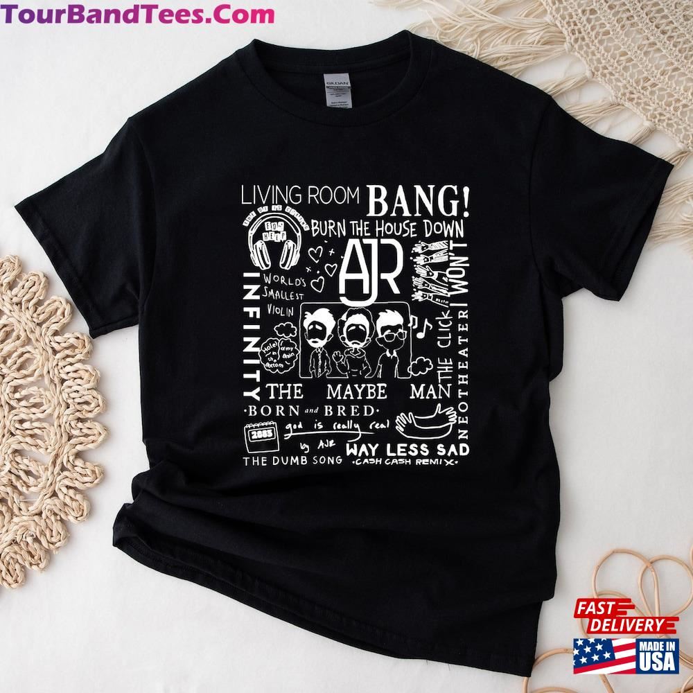 Ajr The Maybe Man Tour Shirt Band Fan Concert Classic T-Shirt 29Uf102278 – Utopia Fashion