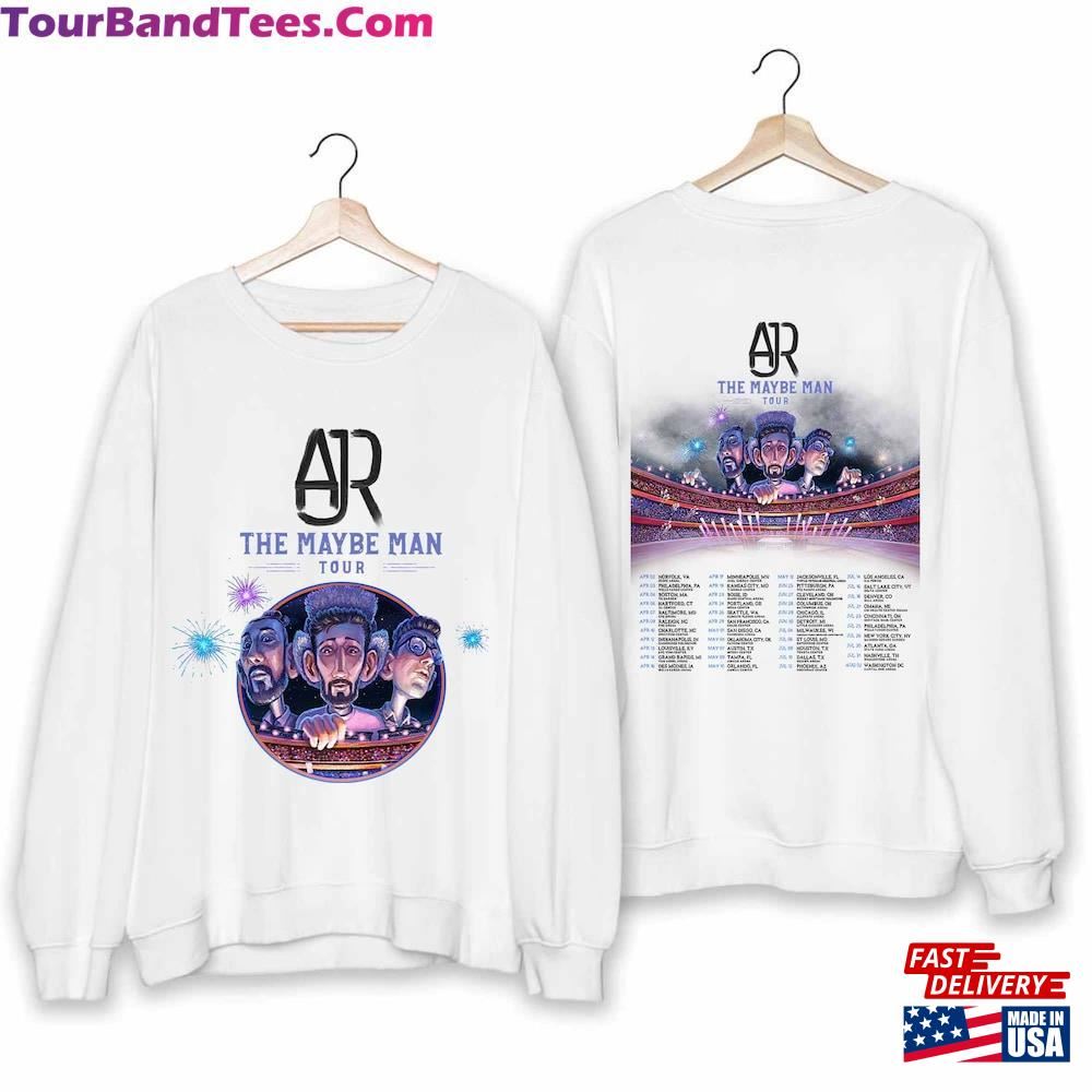 Ajr The Maybe Man Tour Shirt Band Fan Concert Hoodie Sweatshirt 29Uf106371 – Utopia Fashion