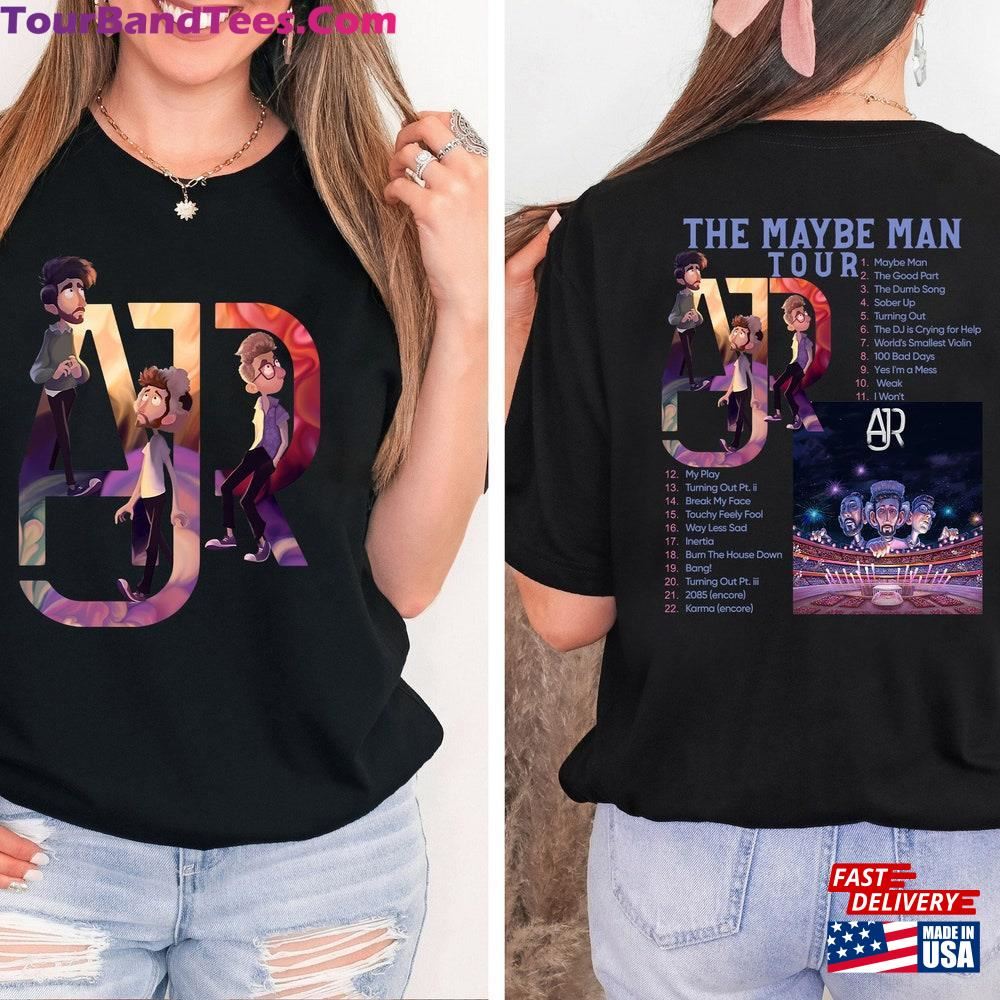 Ajr The Maybe Man Tour Shirt Band Fan Members Chibi Classic Unisex 29Uf117705 – Utopia Fashion