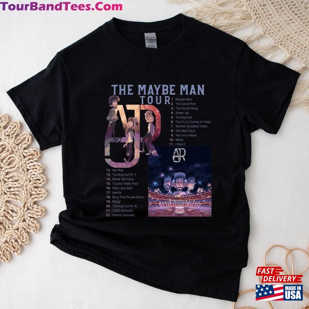 Ajr The Maybe Man Tour Shirt Band Fan Members Chibi Hoodie T-Shirt 29Uf092105 – Utopia Fashion