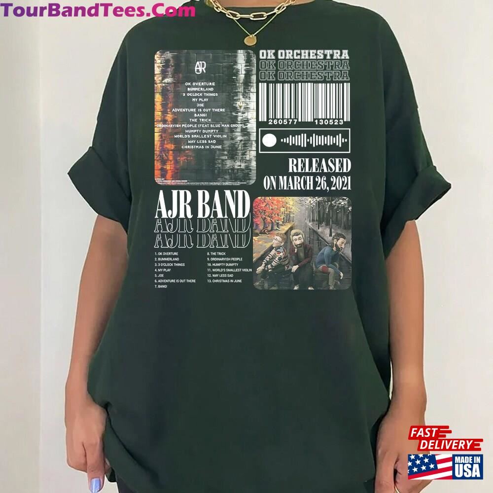 Ajr The Maybe Man Tour T-Shirt Band Concert Shirt Hoodie Classic 29Uf106189 – Utopia Fashion