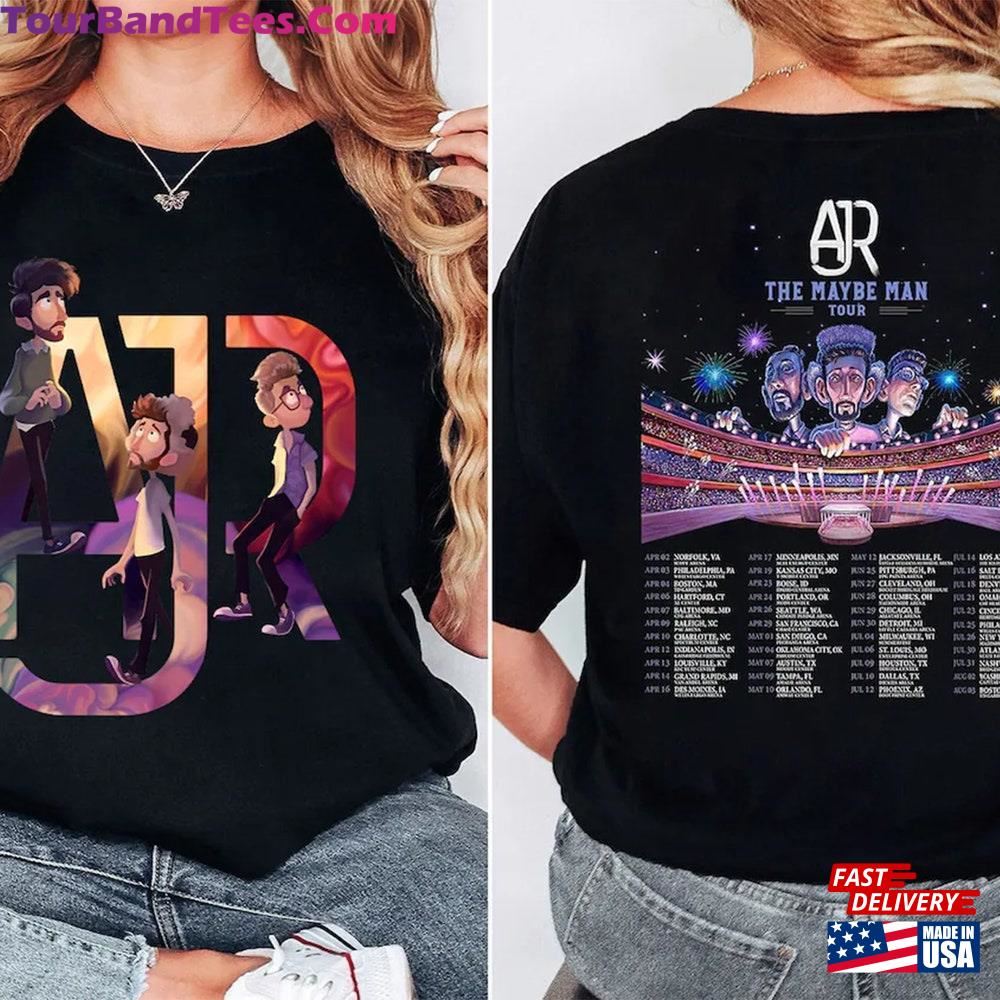 Ajr The Maybe Man Tour T-Shirt Band Concert Shirt Members Chibi Hoodie Sweatshirt 29Uf096845 – Utopia Fashion