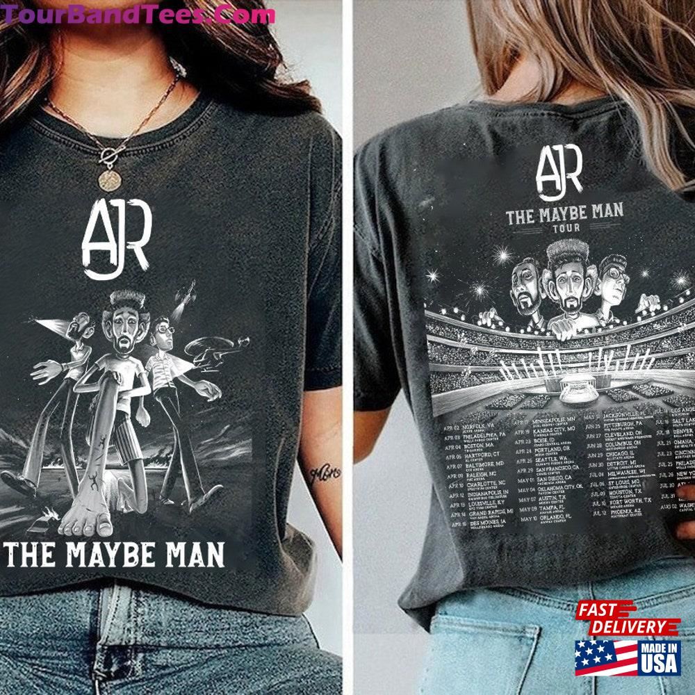 Ajr The Maybe Man Tour Two Sided Shirt Band Fan Hoodie Sweatshirt 29Uf097106 – Utopia Fashion