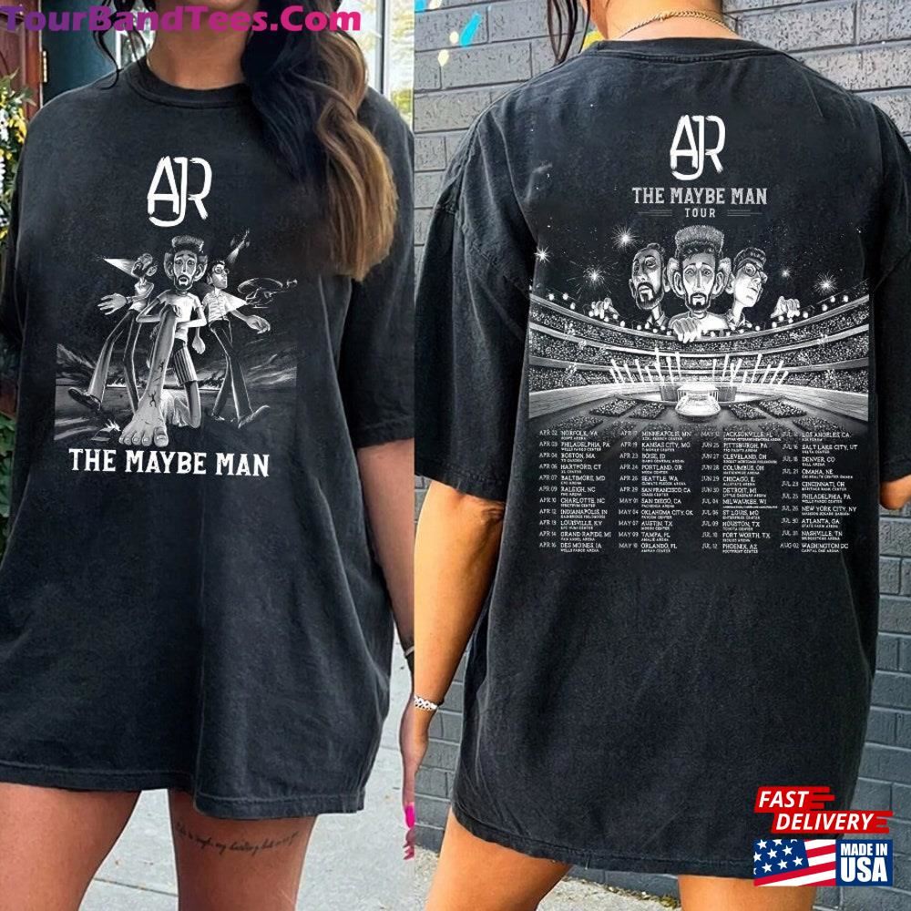 Ajr The Maybe Man Tour Two Sided Shirt Band Fan Hoodie Sweatshirt 29Uf097106 – Utopia Fashion