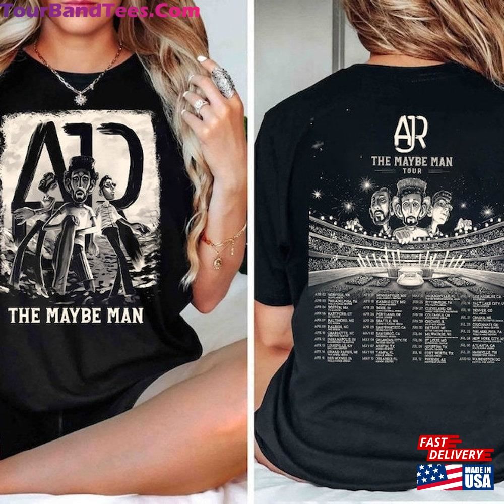 Ajr The Maybe Man Tour Two Sided Shirt Band Fan Hoodie Sweatshirt 29Uf096267 – Utopia Fashion