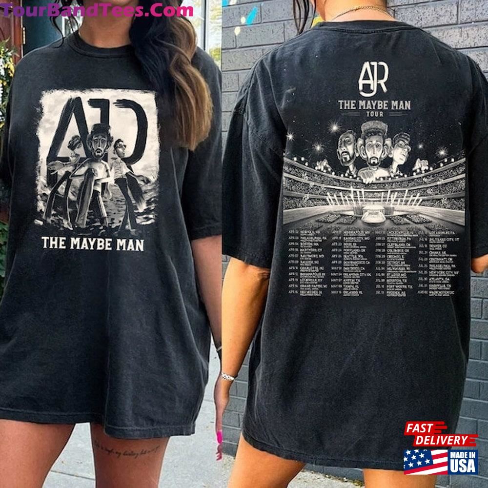 Ajr The Maybe Man Tour Two Sided Shirt Band Fan Hoodie Sweatshirt 29Uf096267 – Utopia Fashion