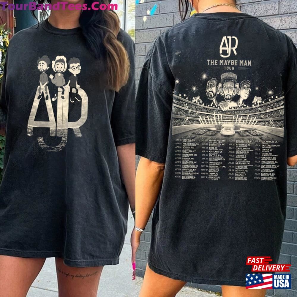 Ajr The Maybe Man Tour Two Sided Shirt Band Fan Sweatshirt Hoodie 29Uf096032 – Utopia Fashion