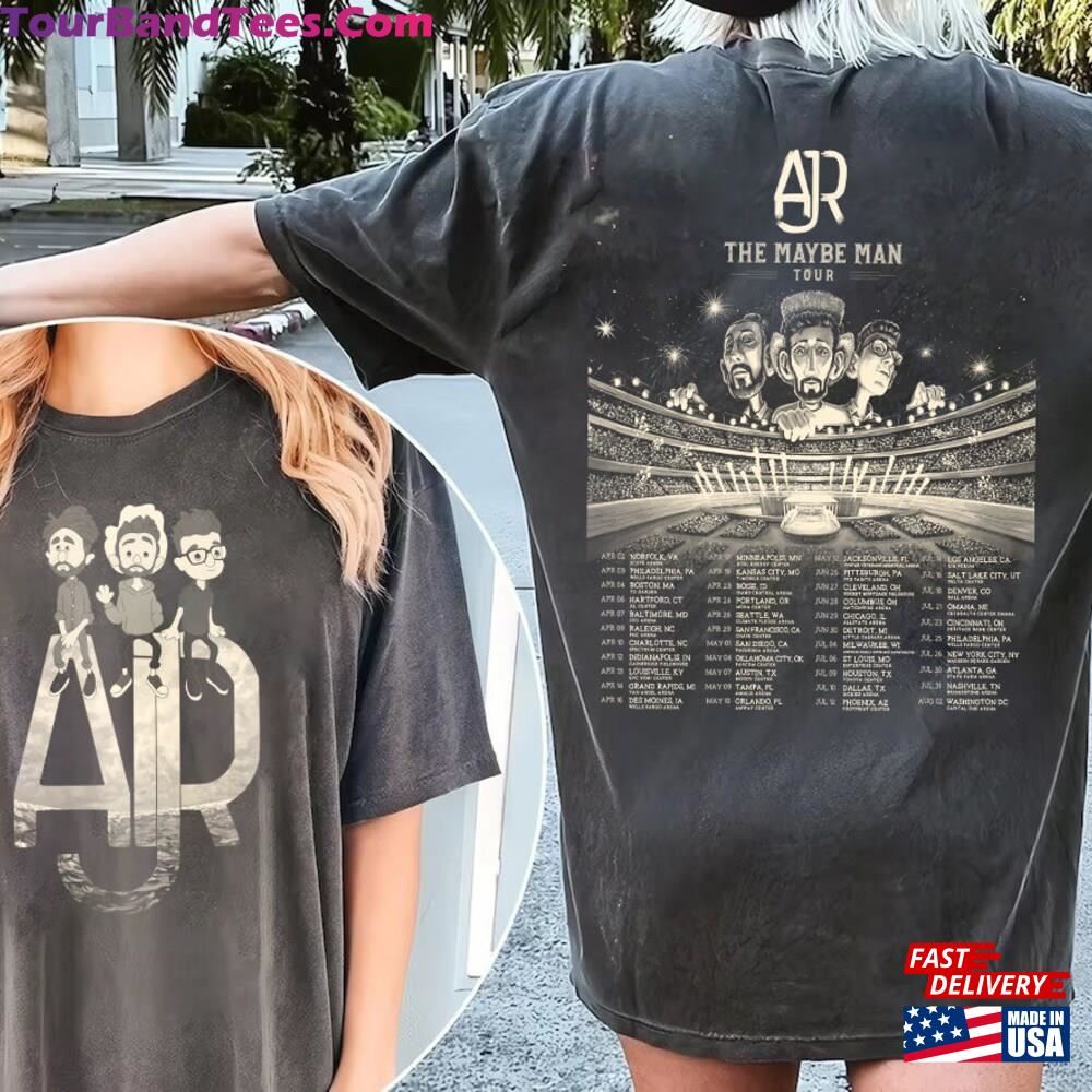 Ajr The Maybe Man Tour Two Sided Shirt Band Fan Sweatshirt Hoodie 29Uf096032 – Utopia Fashion