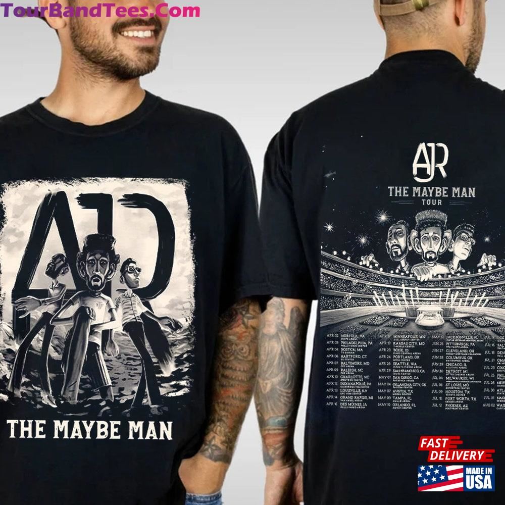 Ajr The Maybe Man Tour Two Sided Shirt Band Fan T-Shirt Sweatshirt 29Uf097288 – Utopia Fashion